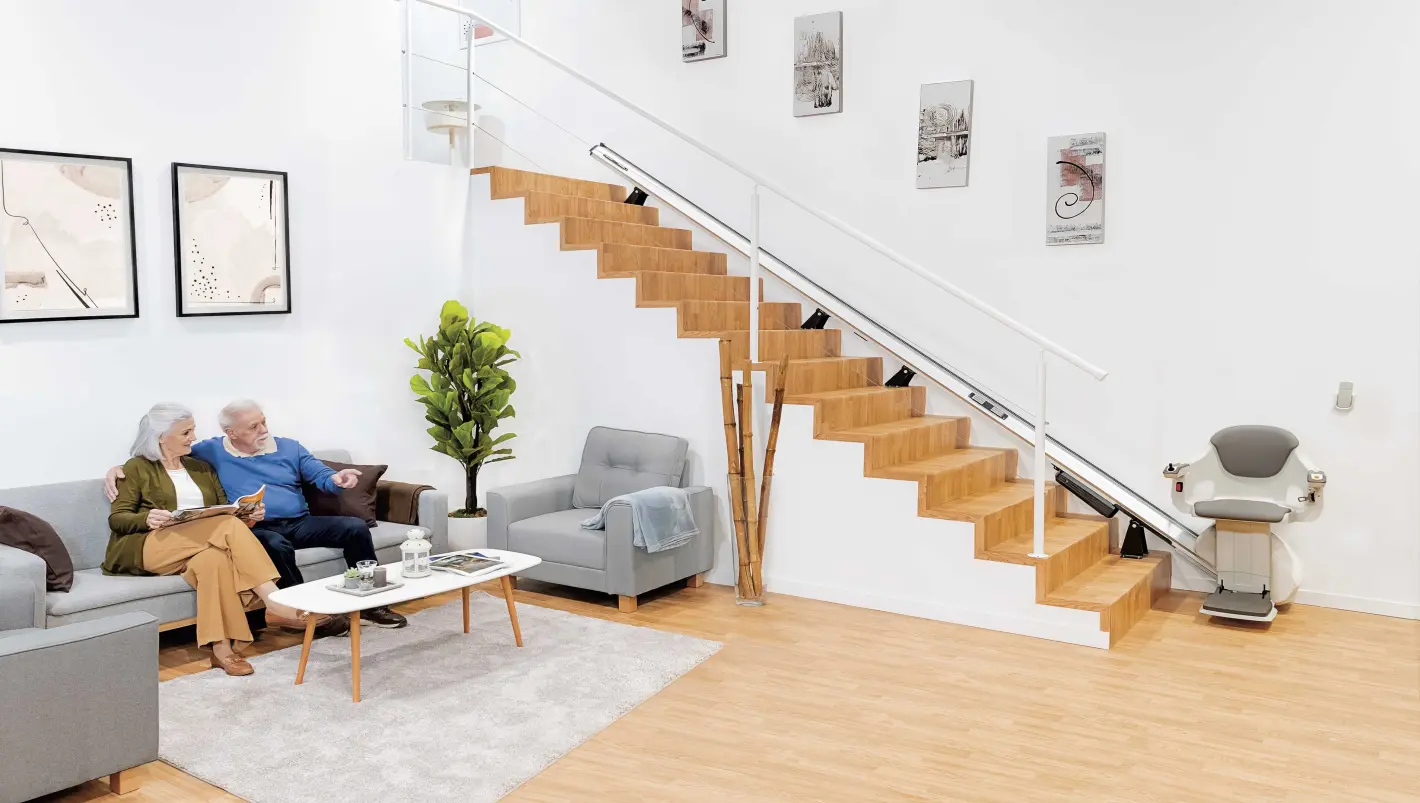 Stairlift for straight stairs S100 by TKE