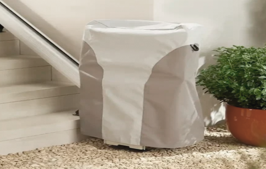Weatherproof stairlift cover